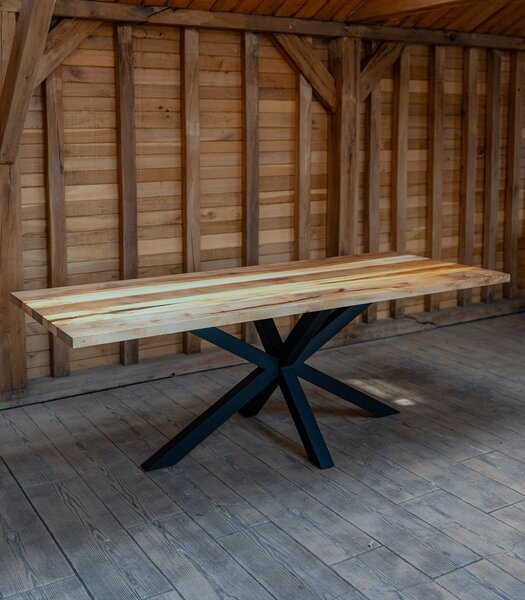 Paltin Grand – Masă dining cu picior spider - 220x90cm