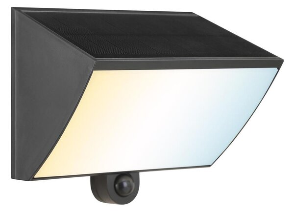 Brilliant - Aplica de perete solară LED SIERRA LED/6W/3,7V 2000 mAh IP54 negru