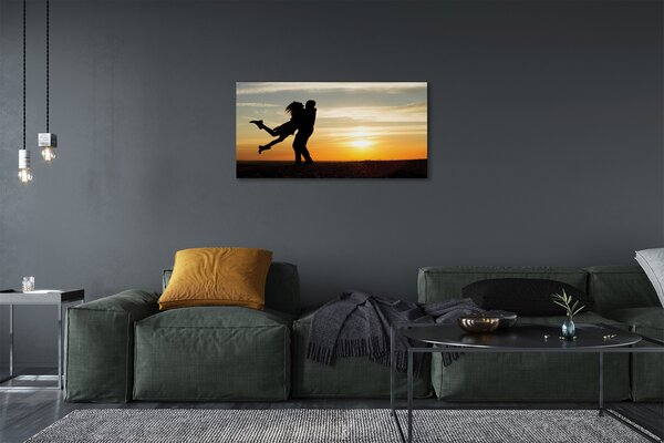 Tablouri canvas Oameni nori West