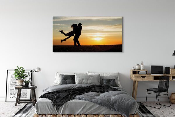 Tablouri canvas Oameni nori West