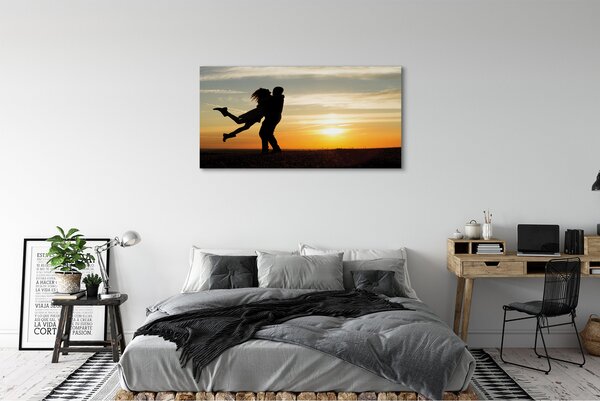 Tablouri canvas Oameni nori West