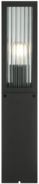 Brilliant - Lampă de exterior GETTA 1xE27/20W/230V 50 cm IP44 neagră