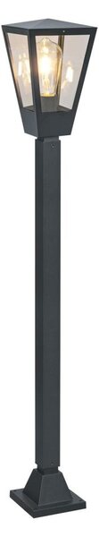 Brilliant - Lampă de exterior WESTDLIFF 1xE27/20W/230V 98,4 cm IP44 antracit