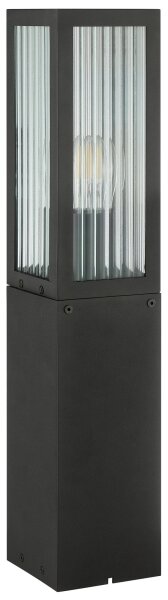 Brilliant - Lampă de exterior GETTA 1xE27/20W/230V 50 cm IP44 neagră