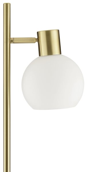 Brilliant - Lampă de podea CONY 1xE14/20W/230V alamă
