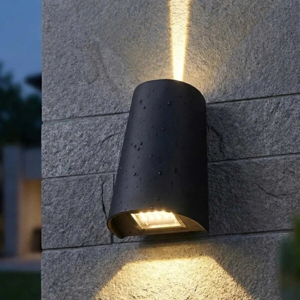 LED Aplică de exterior LED/11W/230V IP65 neagră