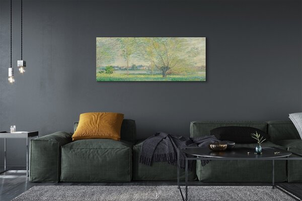 Tablouri canvas Arta luncă pictat