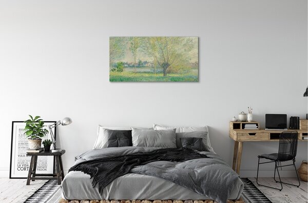 Tablouri canvas Arta luncă pictat