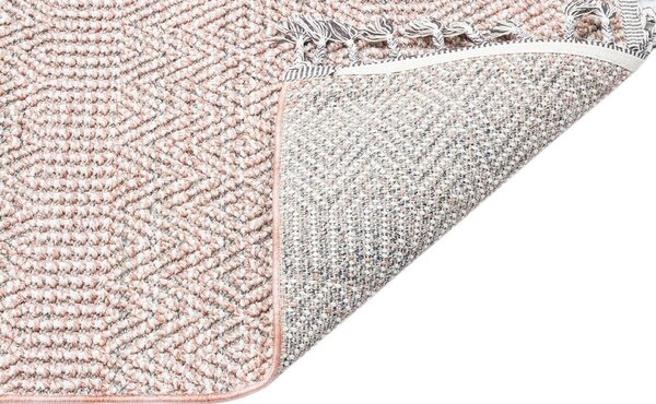 Covor de living / dormitor Maze Home Soho Reversibil, Roz, 130x190 cm