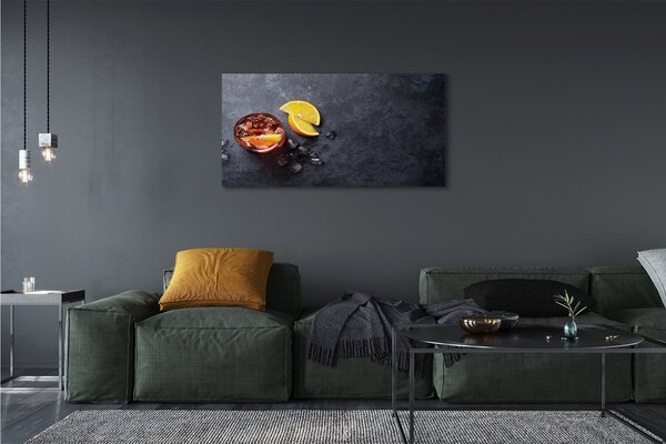 Tablouri canvas Iced de lamaie ceai