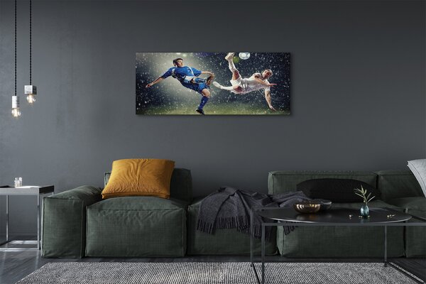 Tablouri canvas oameni de ploaie cu bile