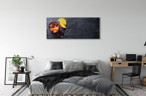 Tablouri canvas Iced de lamaie ceai