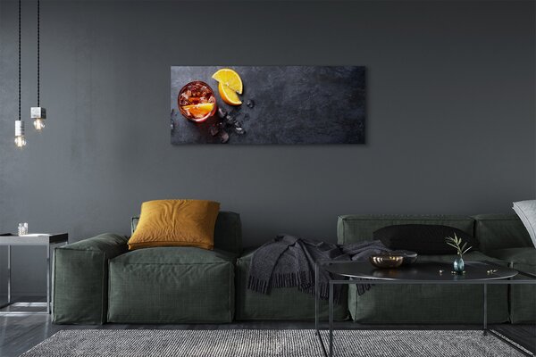 Tablouri canvas Iced de lamaie ceai