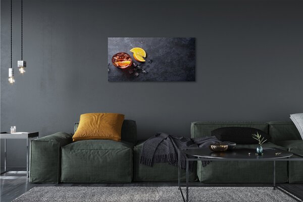Tablouri canvas Iced de lamaie ceai
