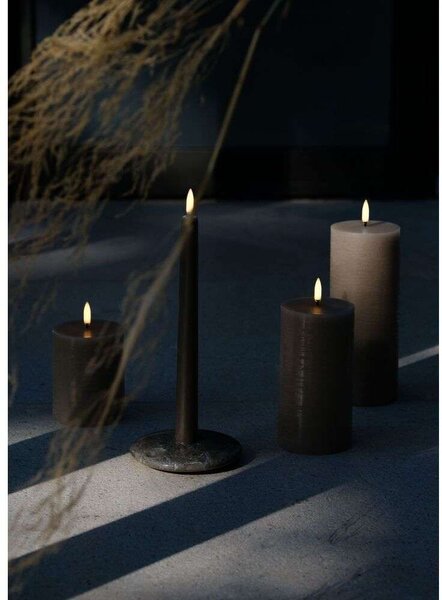 Uyuni - Pillar Candle LED 7,8x20,3 cm Rustic Brown Uyuni Lighting