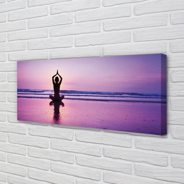 Tablouri canvas Femeie yoga mare