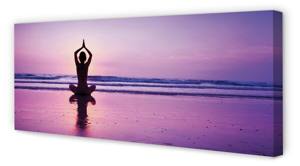 Tablouri canvas Femeie yoga mare