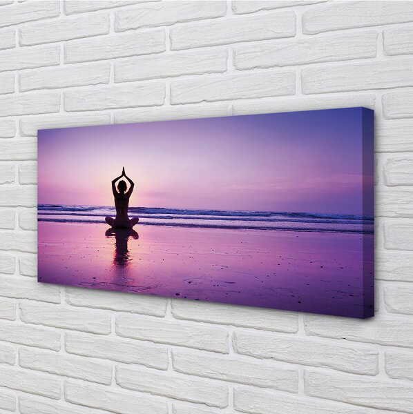 Tablouri canvas Femeie yoga mare