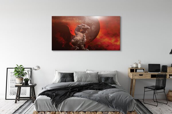 Tablouri canvas focul dragonului
