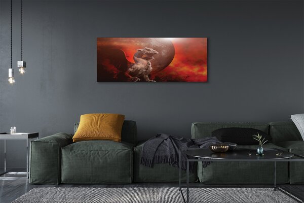 Tablouri canvas focul dragonului