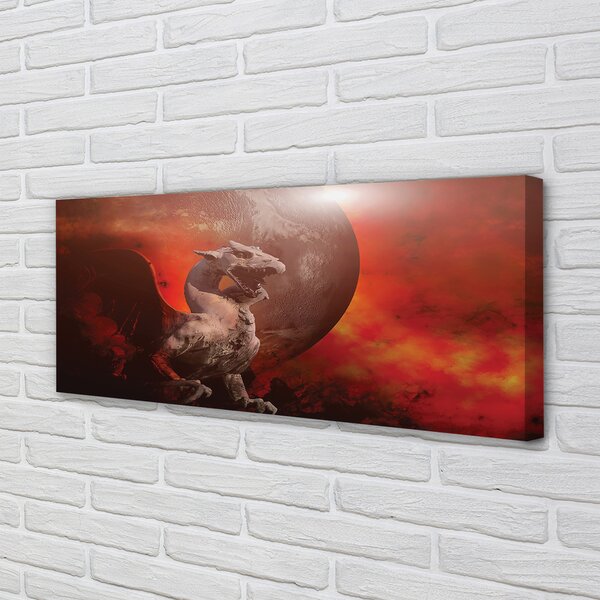 Tablouri canvas focul dragonului