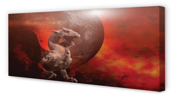 Tablouri canvas focul dragonului