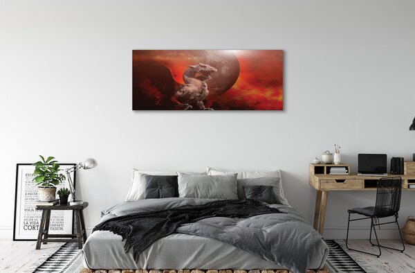 Tablouri canvas focul dragonului