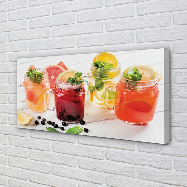 Tablouri canvas Cocktail-uri cu citrice