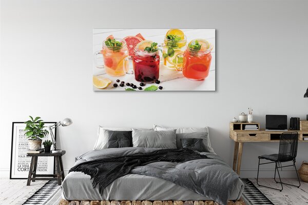 Tablouri canvas Cocktail-uri cu citrice
