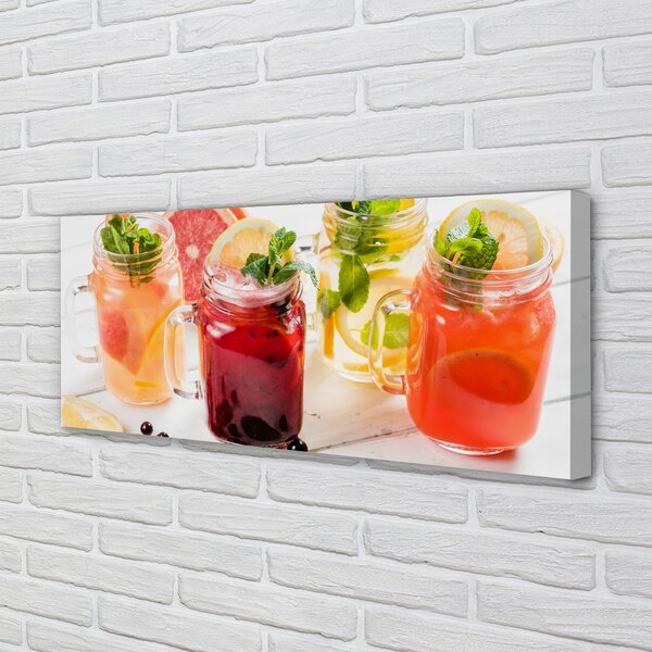 Tablouri canvas Cocktail-uri cu citrice