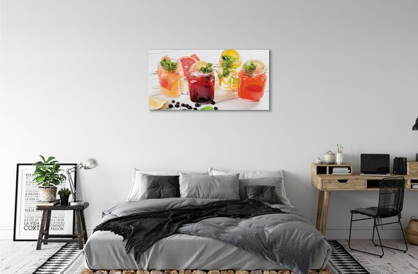 Tablouri canvas Cocktail-uri cu citrice