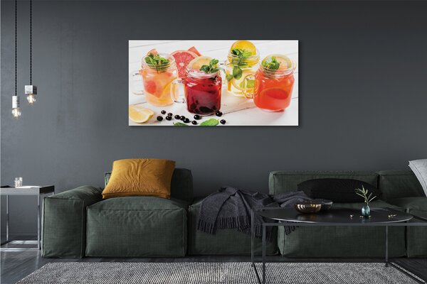 Tablouri canvas Cocktail-uri cu citrice