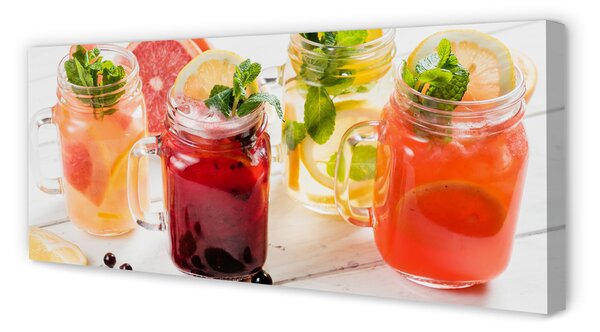 Tablouri canvas Cocktail-uri cu citrice