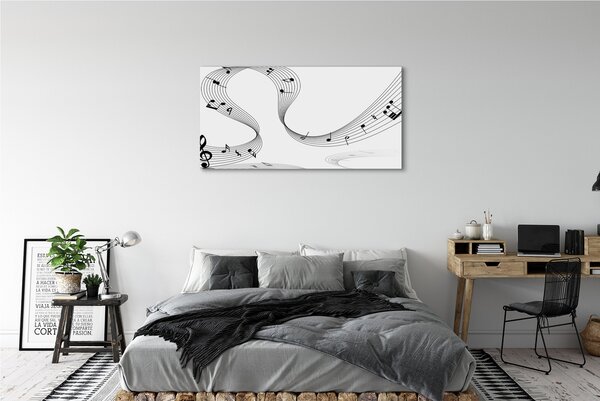 Tablouri canvas clef treble