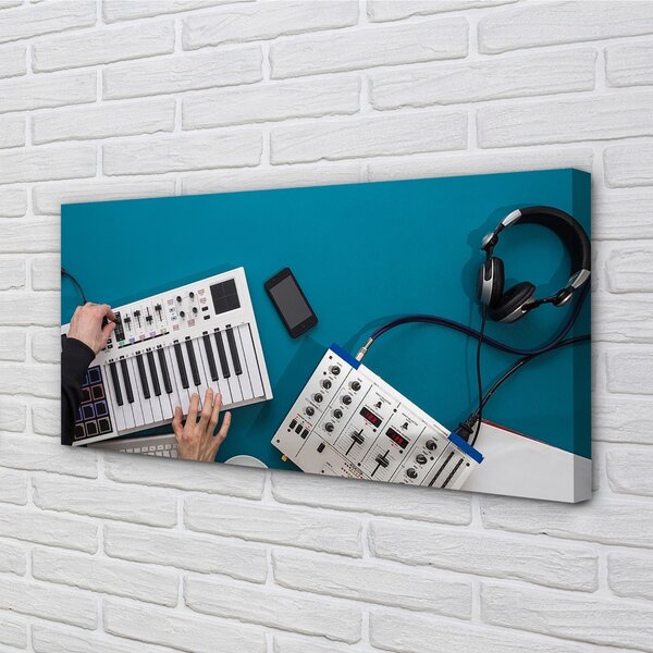 Tablouri canvas Console DJ Casti