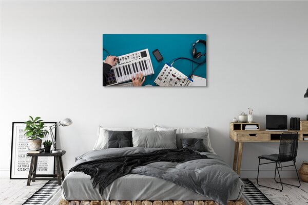 Tablouri canvas Console DJ Casti
