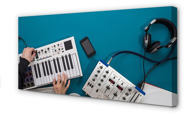 Tablouri canvas Console DJ Casti