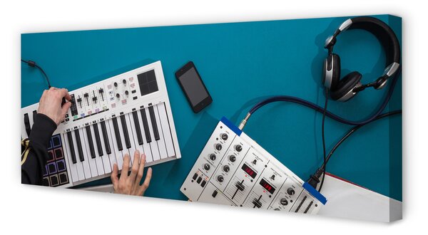 Tablouri canvas Console DJ Casti