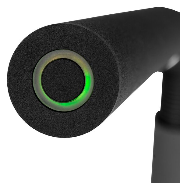 Lucide Lampă de podea cu LED reîncărcabilă Gilly, negru, reglabil, Negru, Camera de zi / sufragerie, Metal, Modern