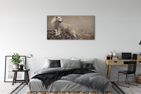 Tablouri canvas munți lup