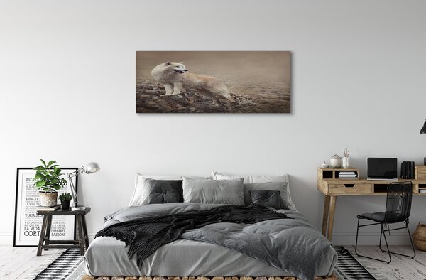 Tablouri canvas munți lup