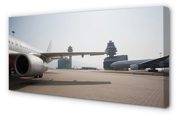 Tablouri canvas clădiri cer aeroport Avioane
