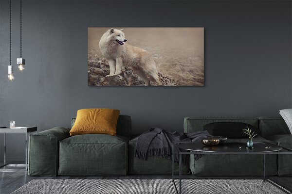 Tablouri canvas munți lup