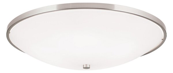 ORION Plafonieră Samira versatilă, 56,5 cm, reglabil, Metalic, Camera de zi / sufragerie, Sticlă, Modern