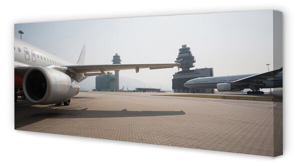 Tablouri canvas clădiri cer aeroport Avioane