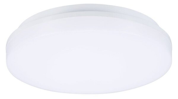Sylvania Start Surface Slim plafonieră, Ø 28 cm, IP54, dim., reglabil, Alb, Baie, Plastic
