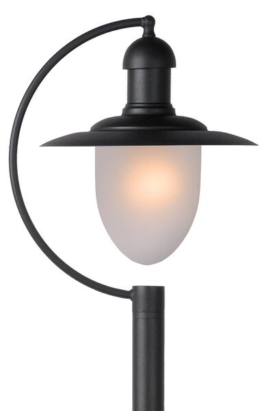 Lucide Aruba bornă luminoasă, negru, reglabil, Negru, Metal, Casă de țară / Rustic