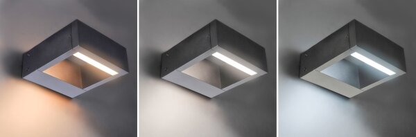 Aplică LED de exterior BRILAGI RAGUSA LED/7W/230V 3000/4000/6000K antracit IP54