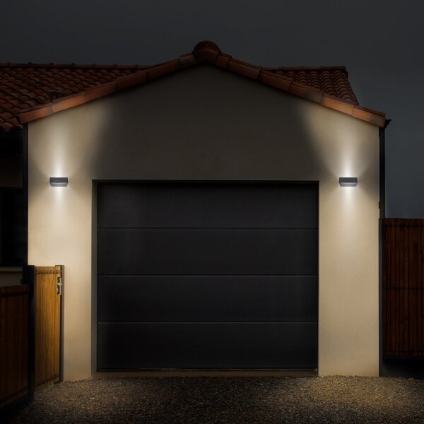 Aplică LED de exterior BRILAGI RAGUSA LED/7W/230V 3000/4000/6000K antracit IP54