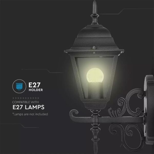 Aplică perete exterior 1xE27/60W/230V IP44